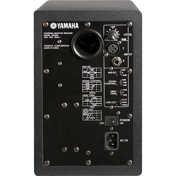 Yamaha HS-50M/HS-10W 2.1 Powered Monitor Package | Guitar Center