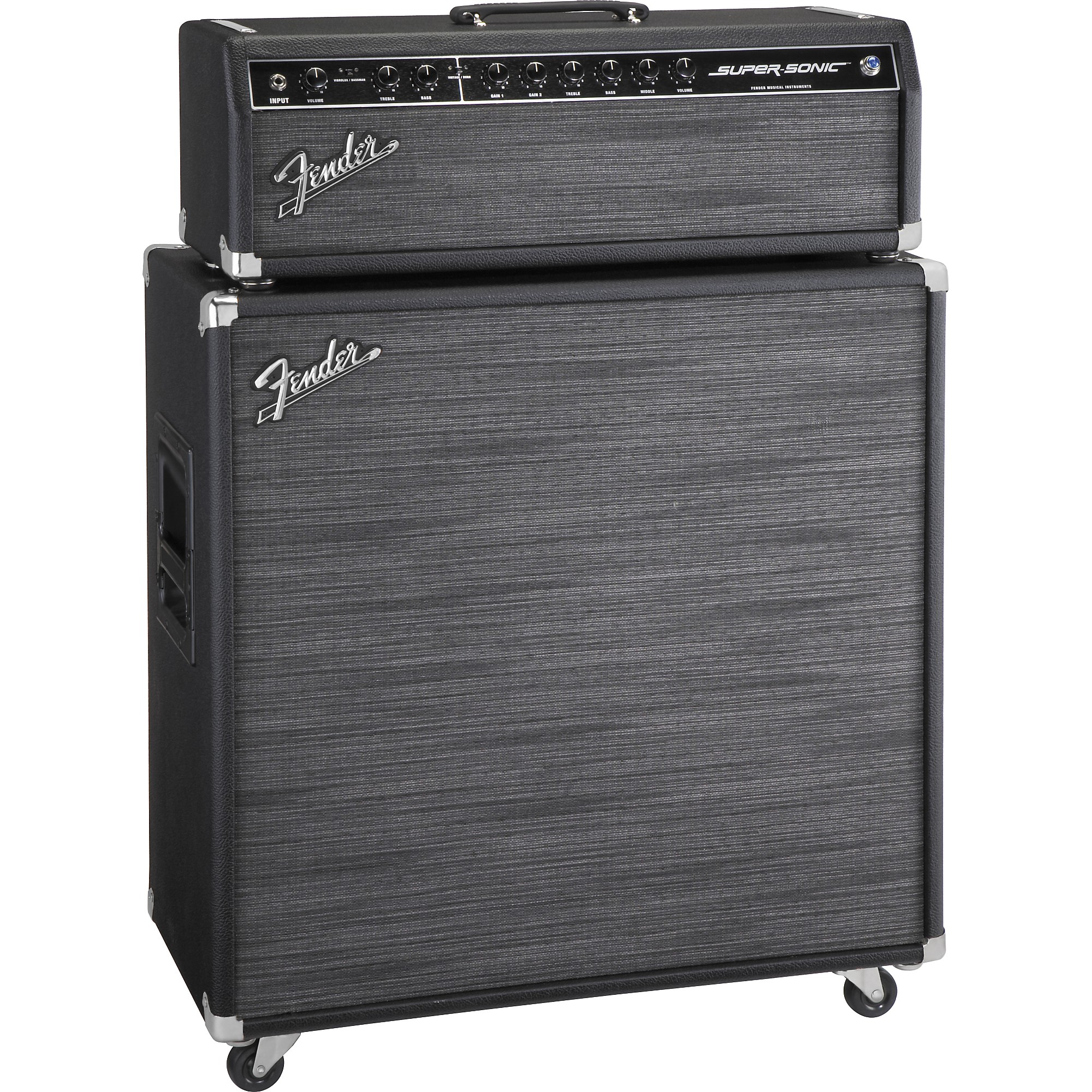 Fender Super-Sonic 412 Speaker Cabinet Black | Guitar Center