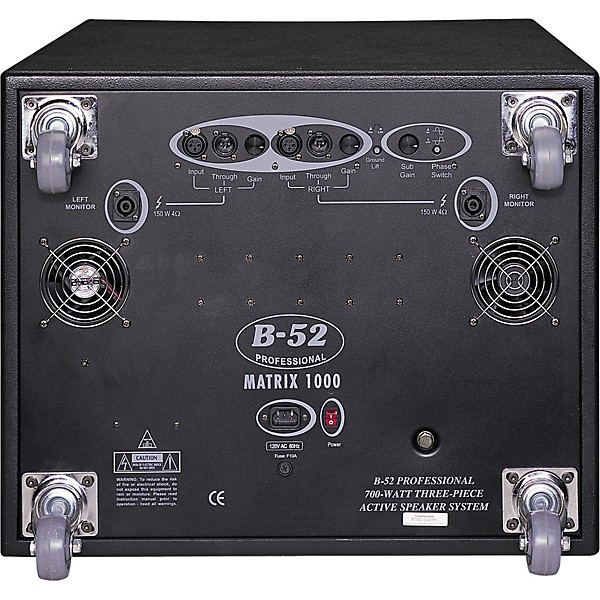B-52 Matrix 1000 Sound System