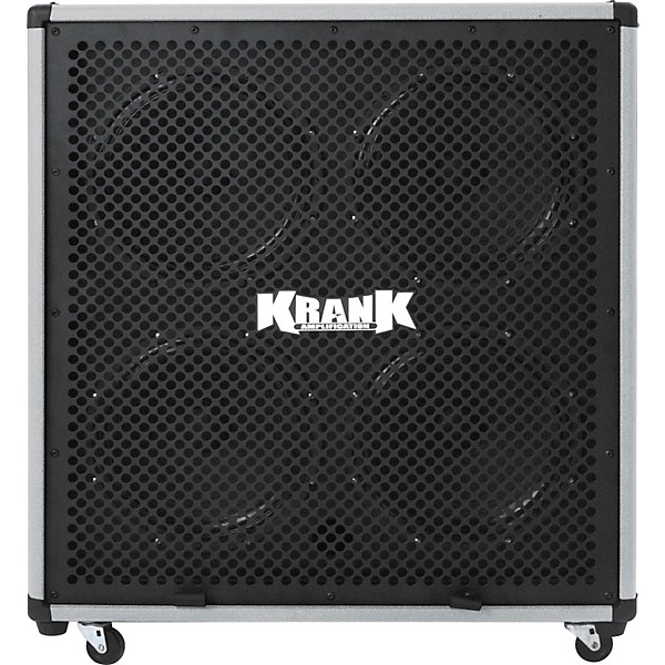 Krank Revolution 4x12 Speaker Cabinet Silver Black Grill