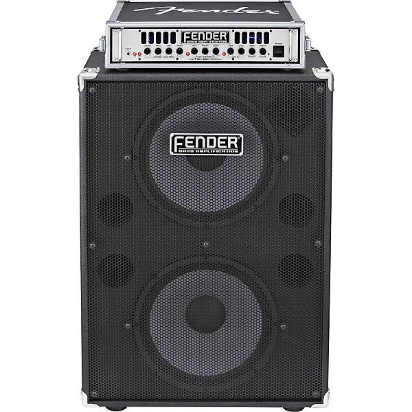 Open Box Fender 215 PRO 2x15 Bass Speaker Cabinet Level 1