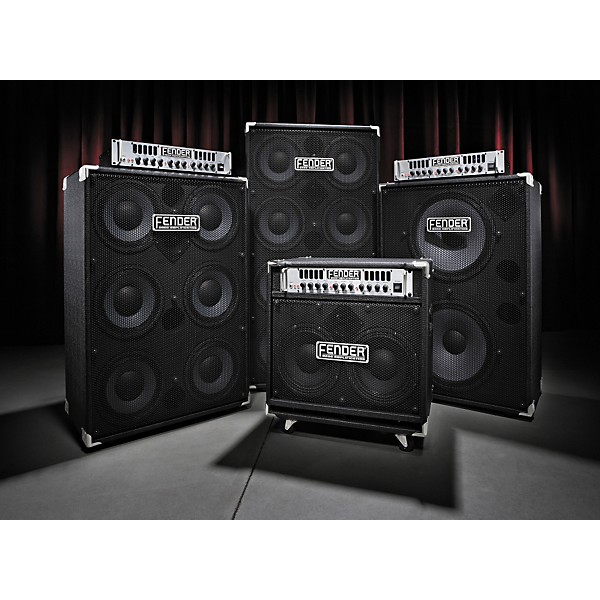 Open Box Fender 215 PRO 2x15 Bass Speaker Cabinet Level 1