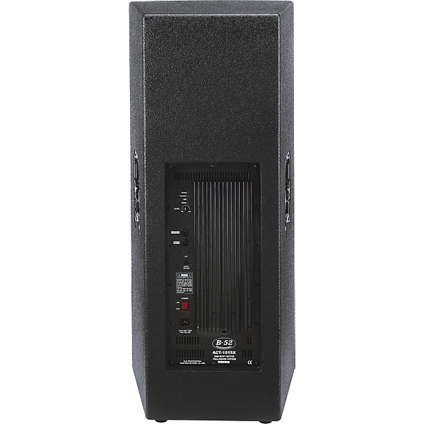 B-52 ACT-1515X Active Dual 15 Inch Two Way 1000 Watts Speaker
