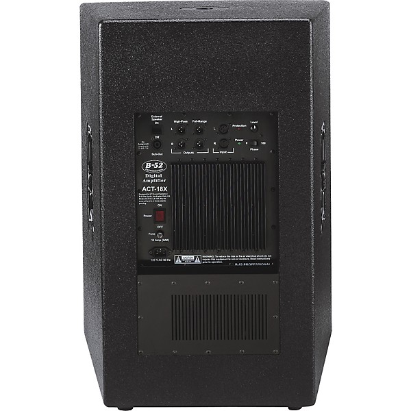 B-52 ACT-18X Active 18" Subwoofer
