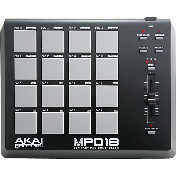 Restock Akai Professional MPD18 USB MIDI Pad Controller