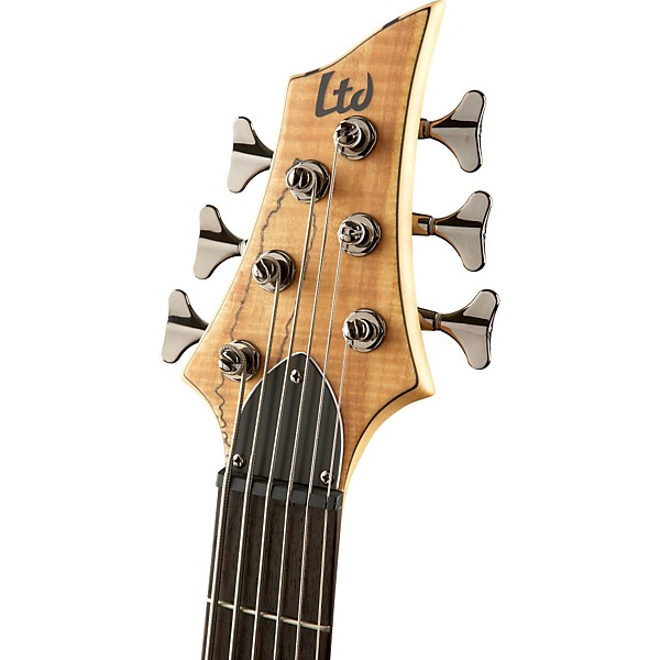 ESP LTD B-416 Spalted Maple 6-String Electric Bass Guitar Satin