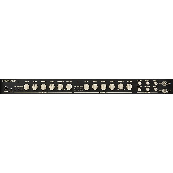 Open Box Egnater Renegade 410 4x10" 65W All-Tube Combo Amp Level 2 Black, Beige 190839496584