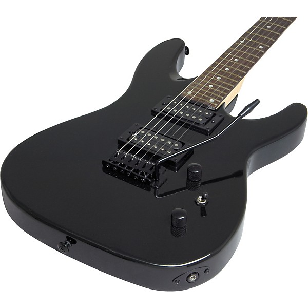 Open Box Dean Vendetta Guitar & Amp Pack Level 2 Metallic Black 888366004128
