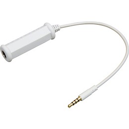 Peterson 3.5 mm-1/4" iPhone/iTouch Adapter Cable White