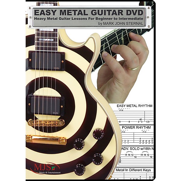MJS Music Publications Easy Metal Guitar (DVD)