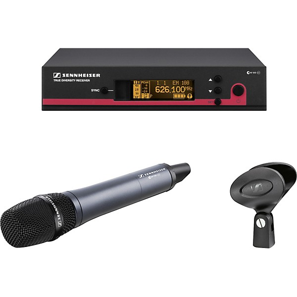 Open Box Sennheiser ew 135 G3 Cardioid Microphone Wireless System Level 2 Band B 190839151742