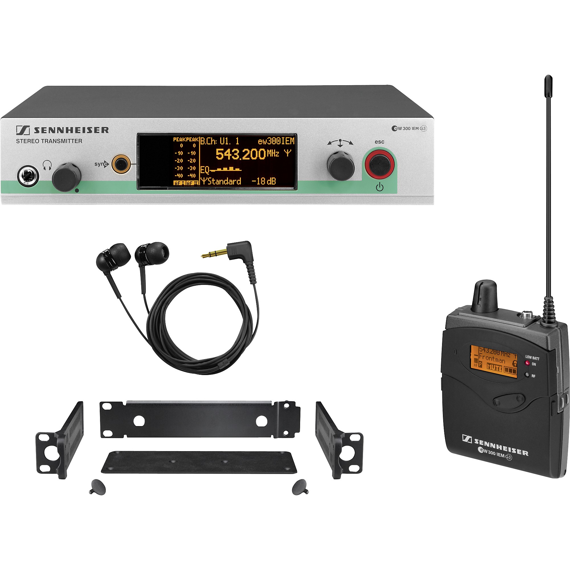 Open Box Sennheiser ew 300 IEM G3 In-Ear Wireless Monitor