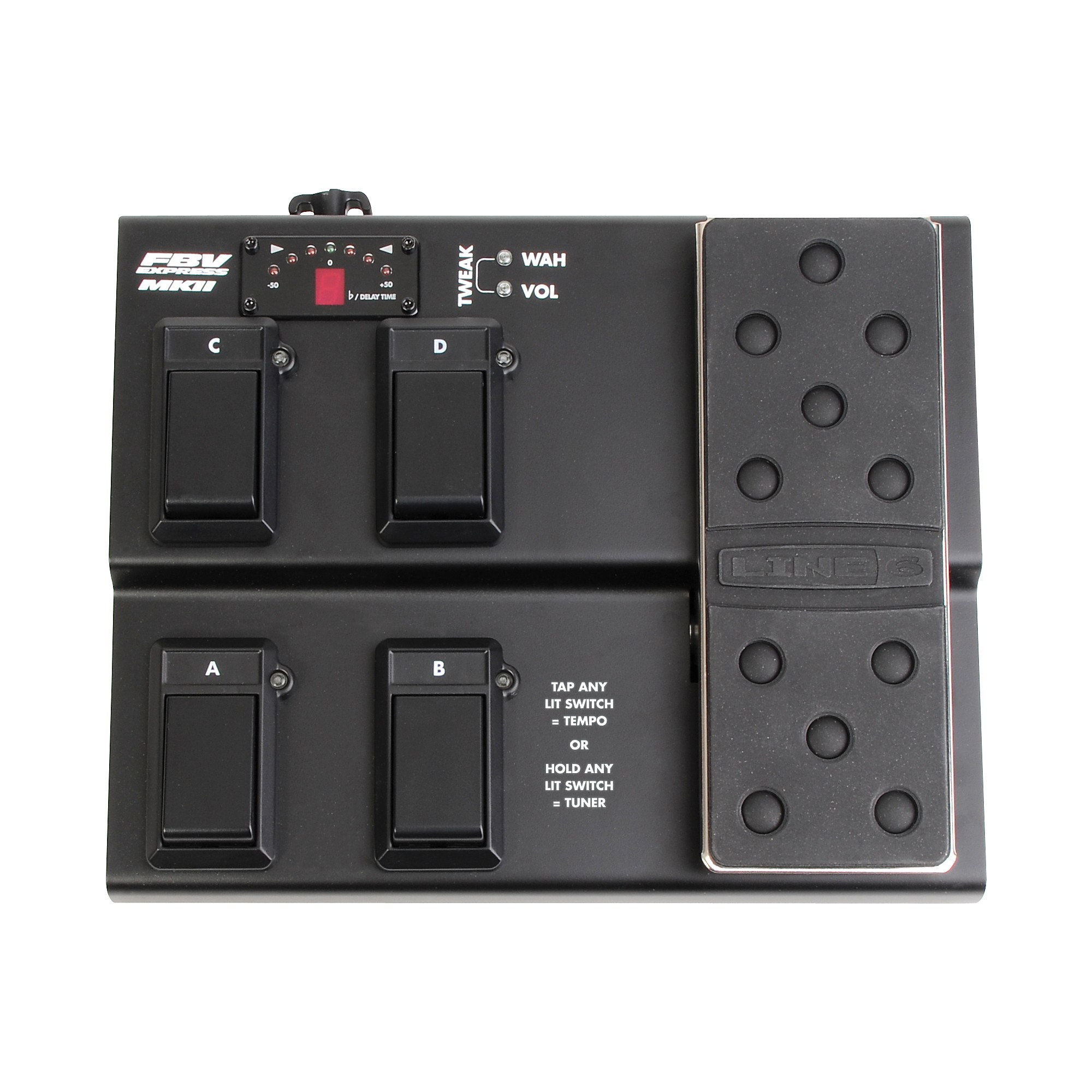 Line 6 FBV Express MKII Guitar Footswitch Black | Guitar Center