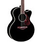 Yamaha FJX730SC Solid Spruce Top Rosewood Acoustic-Electric Guitar Black thumbnail