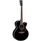 Yamaha FJX730SC Solid Spruce Top Rosewood Acoustic-Electric Guitar Black