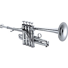 XO 1700S Professional Series Bb/A Piccolo Trumpet Silver Yellow Brass Bell
