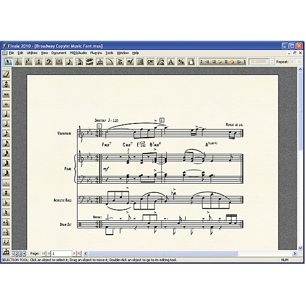 Finale 2010 Academic Notation Software