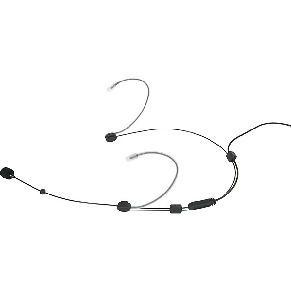 Galaxy Audio AS-HSD Any Spot Dual Hook Omnidirectional Headset Microphone Black Senn