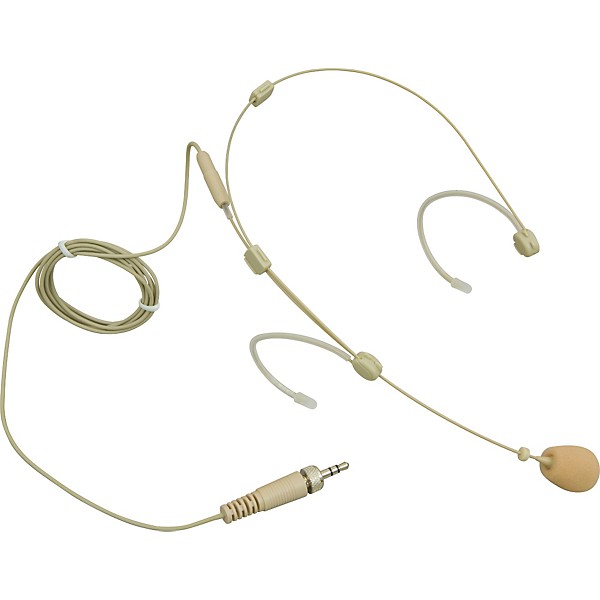 Galaxy Audio AS-HSD Any Spot Dual Hook Omnidirectional Headset Microphone Cocoa AKG