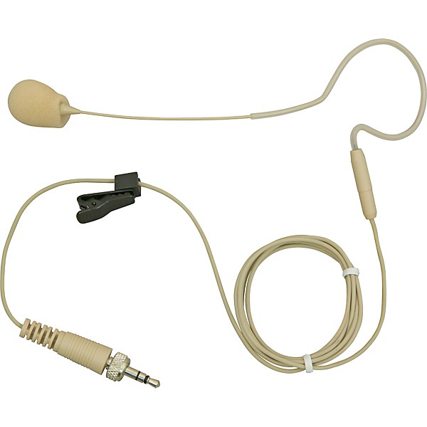 Galaxy Audio AS-HSE Any Spot Single Ear Unidirectional Headset Microphone Black Senn