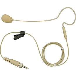 Galaxy Audio AS-HSE Any Spot Single Ear Unidirectional Headset Microphone Cocoa Senn