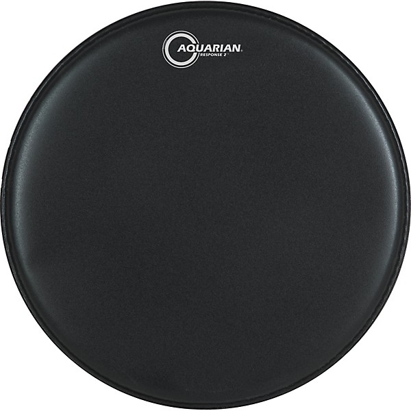 Aquarian Response 2 Drum Head (Black) 13 in.