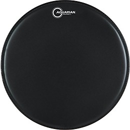 Aquarian Response 2 Drum Head (Black) 18 in.