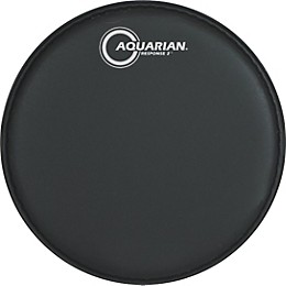 Aquarian Response 2 Drum Head (Black) 8 in.