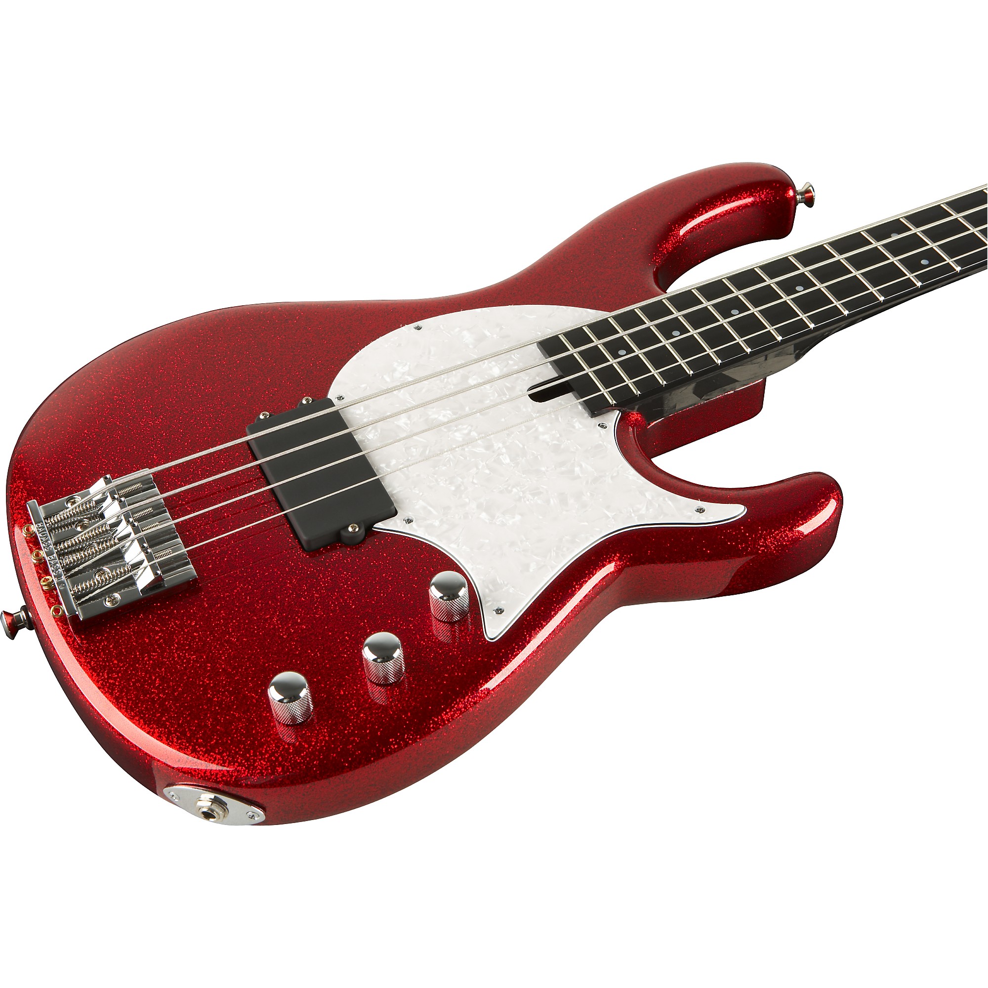 Modulus Guitars Funk Unlimited FB4 Bass Guitar Flake Red