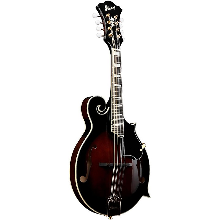 Mandolin　F-Style　Violin　Ibanez　Center　Sunburst　M522S　Dark　Guitar