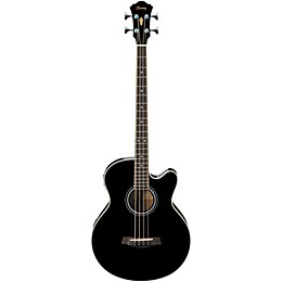 Ibanez AEB5E Acoustic-Electric Bass Guitar Black