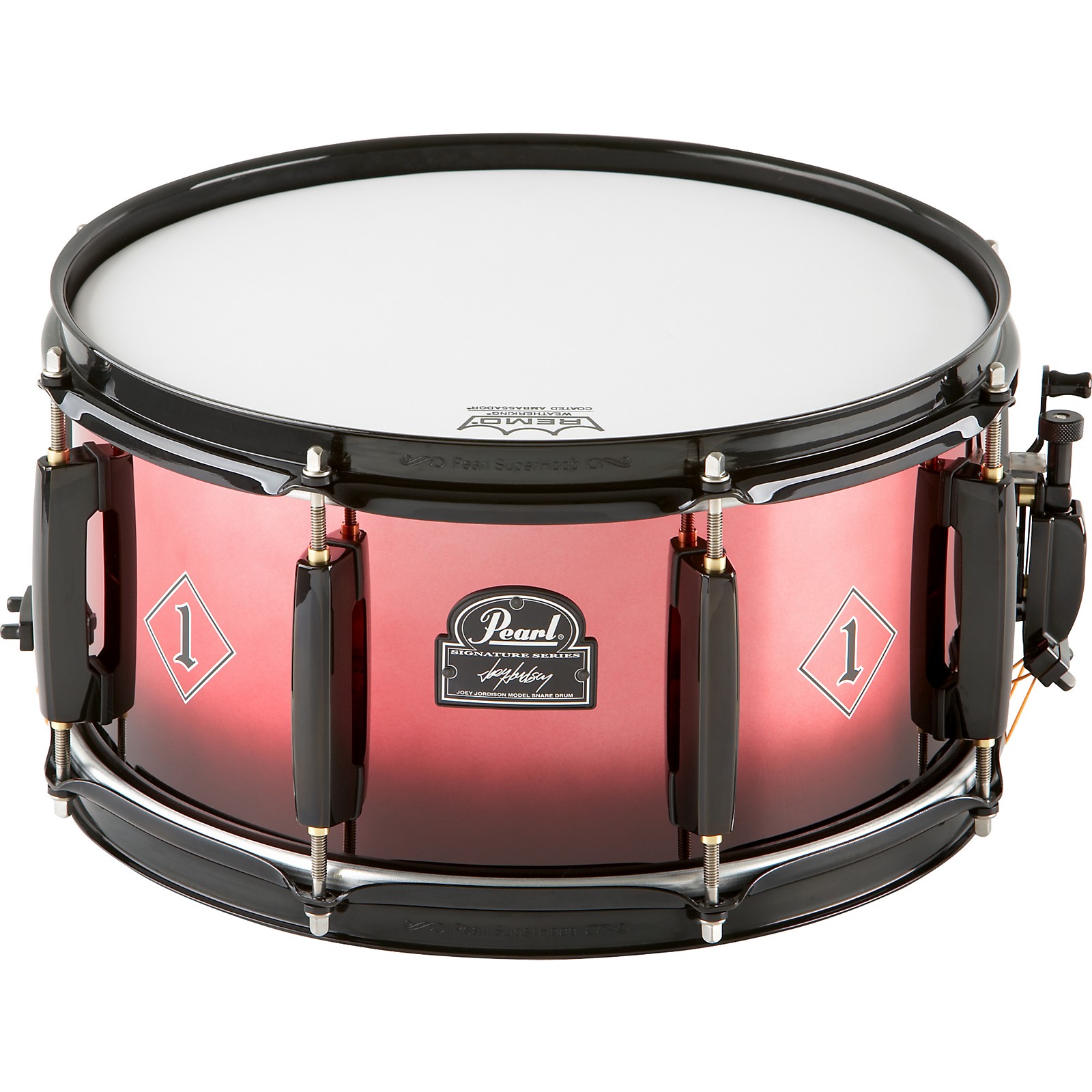 Open Box Pearl Joey Jordison Signature Snare Drum Level 1 Red