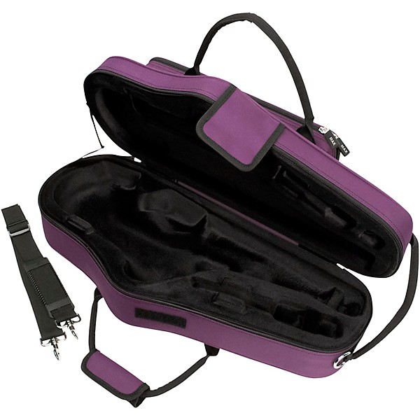 Protec MAX Contoured Alto Saxophone Case Purple