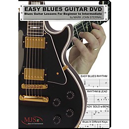 MJS Music Publications Easy Blues Guitar DVD: Blues Guitar Lessons for Beginner through Intermediate