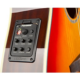 Daisy Rock Wildwood Artist Deluxe Acoustic-Electric Guitar Sunset Burst