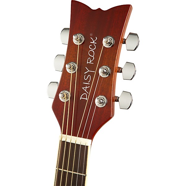 Daisy Rock Wildwood Artist Deluxe Acoustic-Electric Guitar Sunset Burst