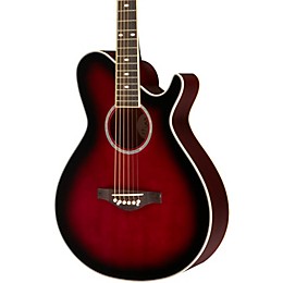 Open Box Daisy Rock Wildwood Artist Deluxe Acoustic-Electric Guitar Level 1 Royal Purple Burst