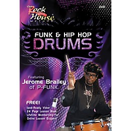 Hal Leonard Funk & Hip-Hop Drums Featuring Jerome Brailey of P-Funk (DVD/Book)