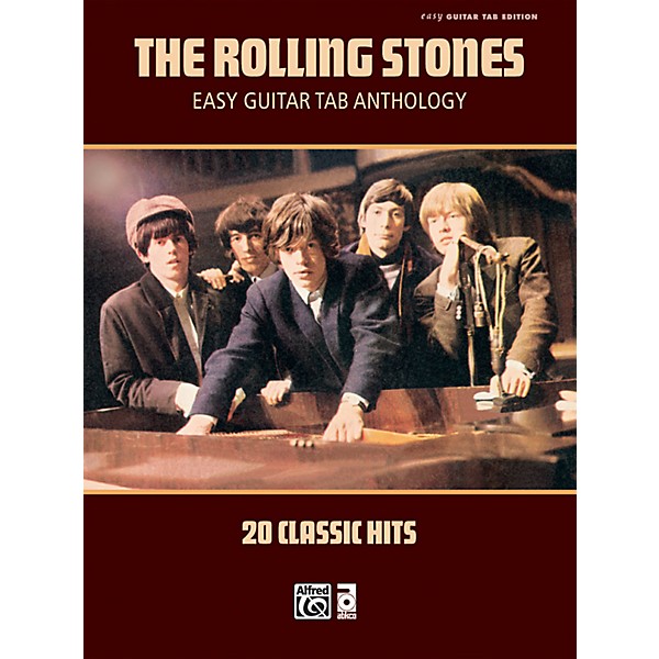 Alfred Rolling Stones - Easy Guitar Tab Anthology - Book