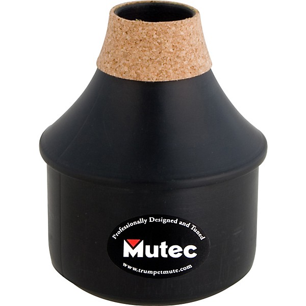 Mutec MHT162 True Tone Series Black Polymer Trumpet Practice Mute Black