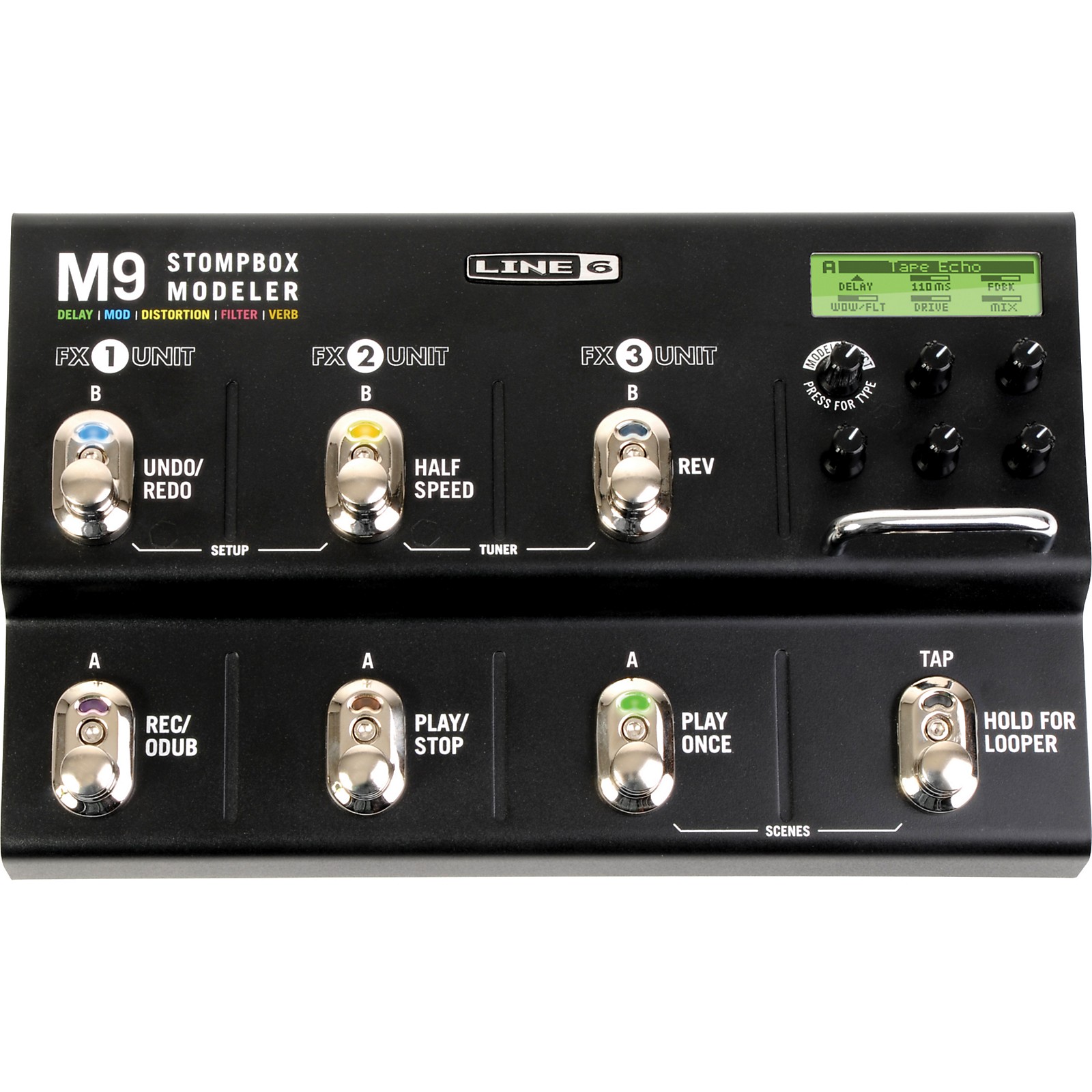 Line 6 M9 Stompbox Modeler Guitar Multi-Effects Pedal | Guitar Center