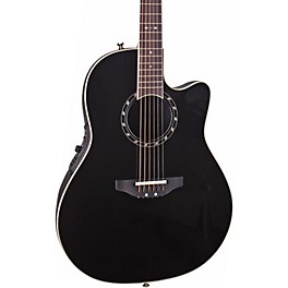 Ovation Standard Balladeer 2771 AX Acoustic-Electric Guitar Black