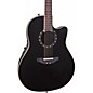 Ovation Standard Balladeer 2771 AX Acoustic-Electric Guitar Black thumbnail