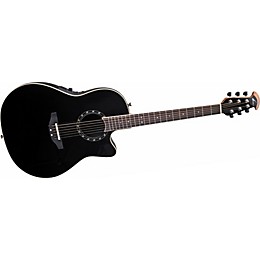 Ovation Standard Balladeer 1861 AX Acoustic-Electric Guitar Black Ovation Standard Balladeer 1861 AX Acoustic-Electric Guitar Black