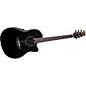 Ovation Standard Balladeer 1861 AX Acoustic-Electric Guitar Black thumbnail