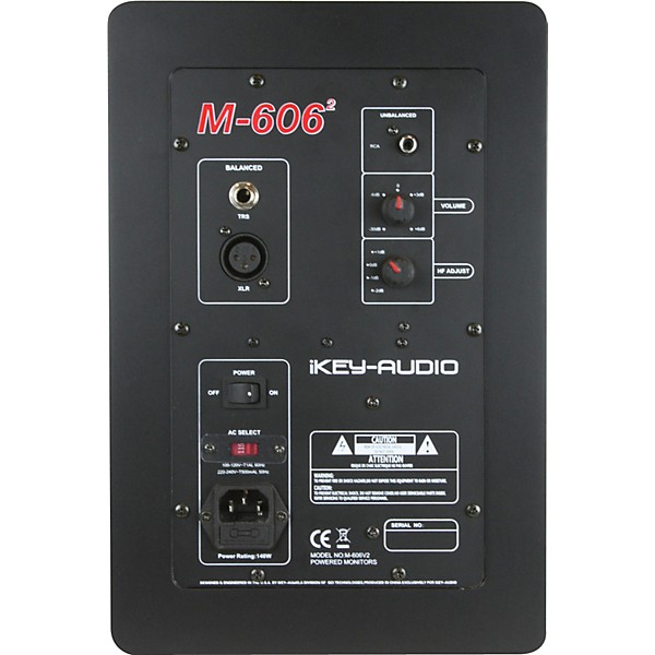 IKEY M-606 V2 Active Studio Monitor