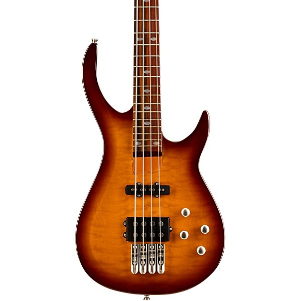 Open Box Rogue LX400 Series III Pro Electric Bass Guitar Sunset