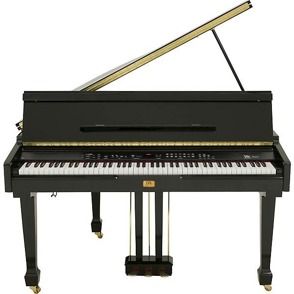 Williams Digital Baby Grand Piano Red