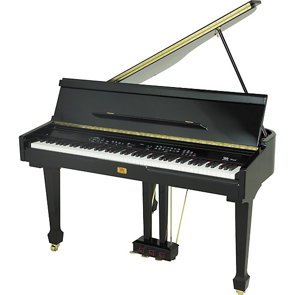 Williams Digital Baby Grand Piano Red