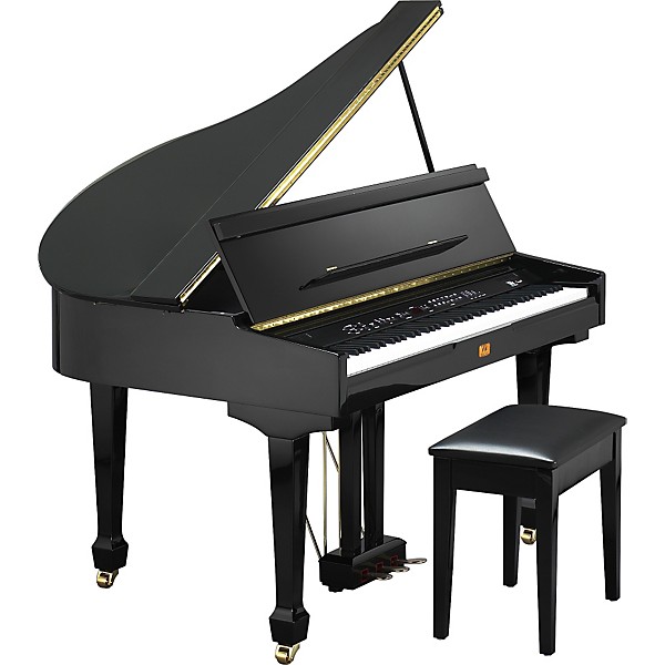 Williams Digital Baby Grand Piano Red